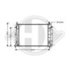 DIEDERICHS 8751306 Radiator, engine cooling